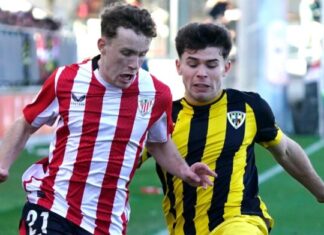 Bilbao Athleticek porrota jaso zuen Barakaldoren aurka