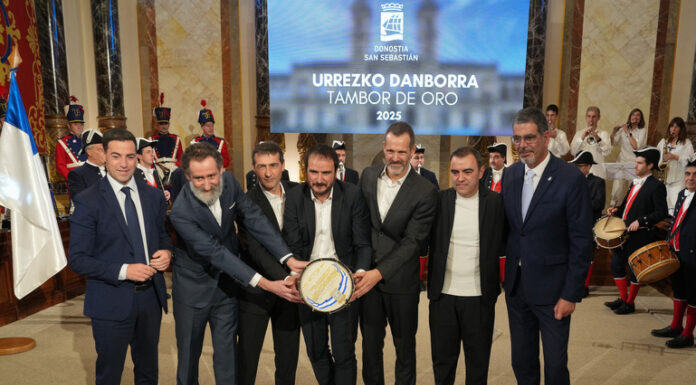Moriarti Produkzioak ekoiztetxeak 2025eko Urrezko Danborra jaso du