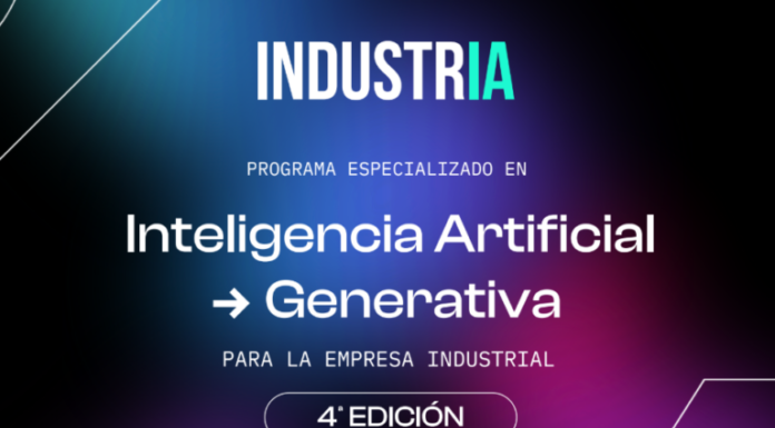 IndustrIA programaren laugarren edizioak adimen artifizial sortzailean trebatuko ditu enpresa industrialak