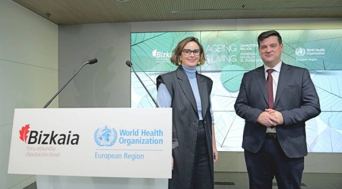 Bizkaia refuerza su alianza estratégica con la Organización Mundial de la Salud para cambiar el relato sobre el envejecimiento