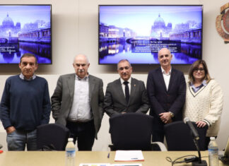 Nafarroako Gobernuak ureztatzaileen komunitateen aurrean aurkeztu du ureztatzeak modernizatzeko foru planaren eguneratzea