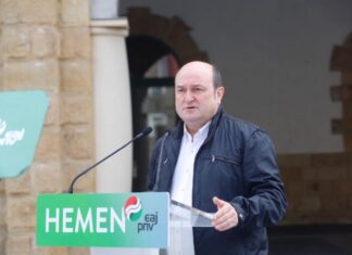 Ortuzar decide no pasar a la segunda vuelta del proceso electoral interno para la presidencia del Euzkadi Buru Batzar
