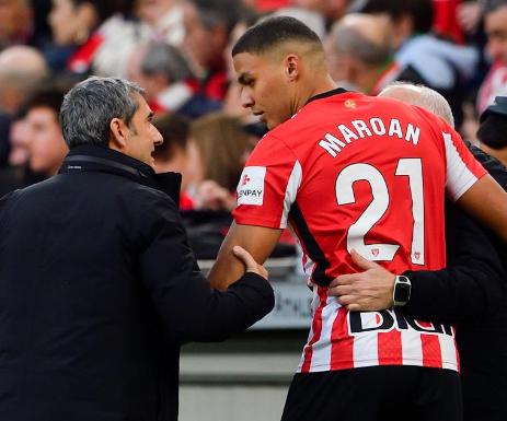 Maroan Sannadi y Endika Buján realizan el debut oficial con el Athletic Club