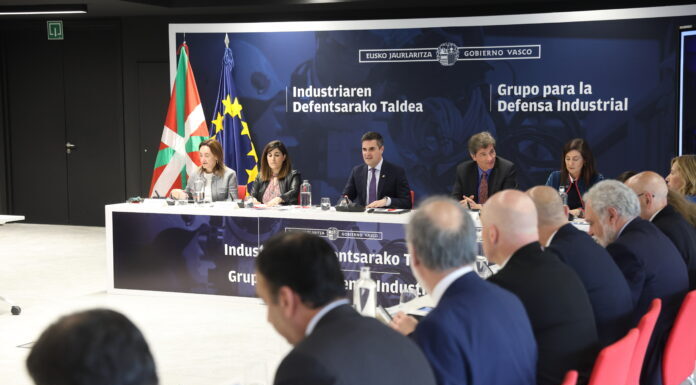 Industria Defendatzeko Taldeak, bere bigarren bileran, Euskadiko industriari laguntzeko lehen neurria onartu du egindako diagnostikoaren ondoren