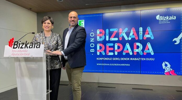Bizkaia agota el 93% de los bonos de la campaña de reparación de productos Bizkaia Repara en su primera edición