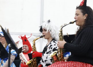 La Banda Municipal de Música y los talleres infantiles protagonizan el lunes de carnaval en Bilbao