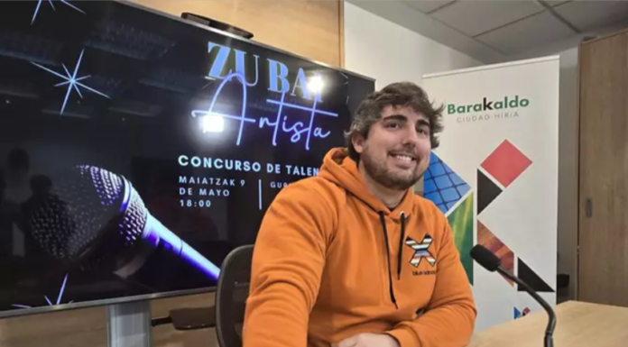 Barakaldoko Gazteria Zerbitzuak `Zu Bai Artista’ talentu lehiaketa antolatu du maiatzaren 9an