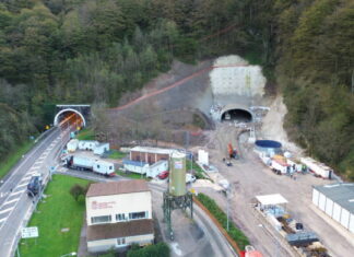 Egunero hogei bat minutuko mozketak N-121-A errepidean bihartik aurrera, asteazkena, Belateko tunel berriaren barruan leherketa kontrolatuengatik