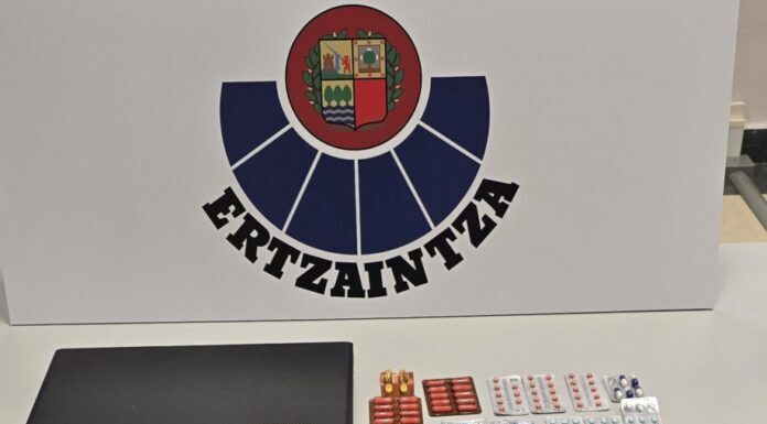 Detenido en Eibar en posesión de cocaína y diversos medicamentos