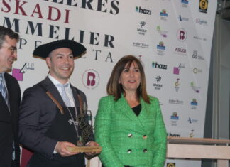 Jorge Rodríguez, ardo-interpreterik onena Euskadiko 25. Sommelier Txapelketan