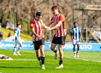 Victoria del Bilbao Athletic en Zubieta