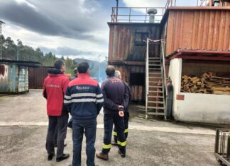 Una delegación de bomberos de la Generalitat de Catalunya visita Bizkaia para reforzar la colaboración en formación y emergencias