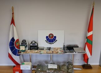 Una operación contra el tráfico de droga en Bizkaia se salda con 13 detenidos y 7 investigados