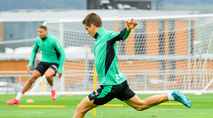 La lesión de Iñigo Ruiz de Galarreta le impide entrenar con sus compañeros