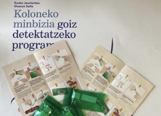 La tasa de participación del programa de cribado de cáncer colorrectal de Osakidetza llega al 73%