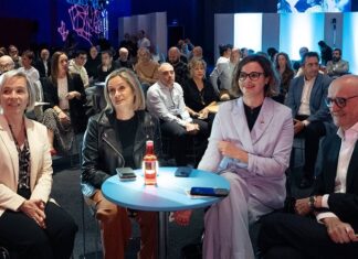 Elixabete Etxanobe inaugura el encuentro anual Bizkaia Orekan Sakonduz que fortalece la competitividad comarcal
