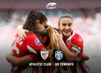 El Athletic Club – UDCA Tenerife se disputará en San Mamés el próximo 27 de abril