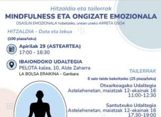 Ongizate emozionalari buruzko tailerrak Bilbon