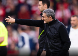 Ernesto Valverde: «Europan gaude, orain laugarren postuan mantentzea eta finalera iristea da helburua»