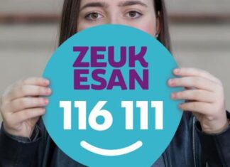 El servicio de atención a la infancia y a la adolescencia del Gobierno Vasco recibió 2197 consultas en 2024