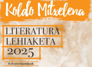 Hogeita sei haur eta gazte sarituko dituzte 36. Koldo Mitxelena Literatura Lehiaketan