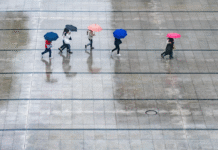 Aviso amarillo en Bizkaia por precipitaciones intensas durante esta tarde
