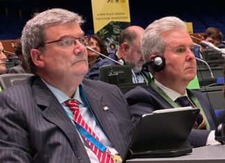 El Alcalde de Bilbao participa en el V Foro Mundial de Ciudades y Territorios de Paz