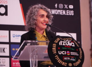 Lehen lehendakariordeak, Ibone Bengoetxeak, Itzulia Women 2025 aurkezpenean parte hartu du