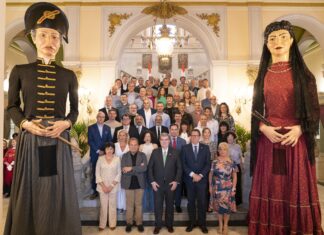 El Alcalde de Bilbao recibe a la Banda Municipal de Música en su 130 aniversario