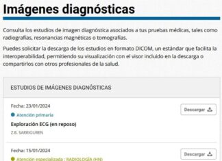 Osasun Departamentuak Osasun Karpeta Pertsonalaren funtzionalitate berriak zabaldu ditu: irudi diagnostikoen eskaera eta espezialistei dokumentazioa bidaltzeko aukera