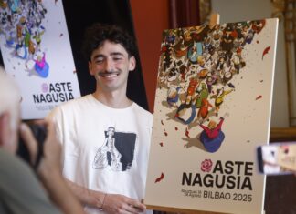 ‘Camino a Bilbao’, imagen de Aste Nagusia 2025