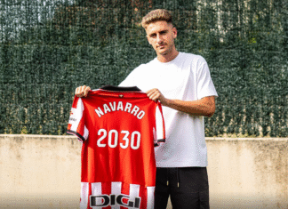 Robert Navarro firma hasta 2030 con el Athletic Club