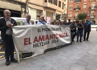 La Seguridad Social mejora las prestaciones a las viudas de dos trabajadores guipuzcoanos fallecidos a causa del amianto