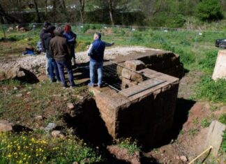 Nafarroako Gobernuak Interes Kulturaleko Ondasun izendatu du Muesko presa erromatarraren gune arkeologikoa