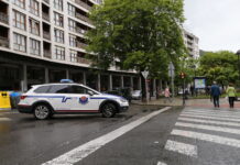 Arrestado un hombre en Santurtzi tras agredir a su pareja y herir con una catana a su suegro