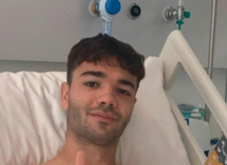 Unai Egiluz, operado con éxito de la rodilla derecha