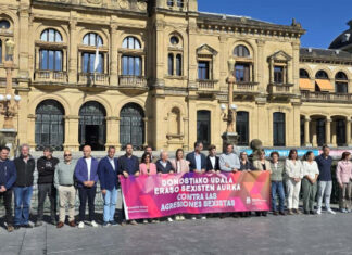 El Ayuntamiento de Donostia condena la última agresión sexual ocurrida en la ciudad