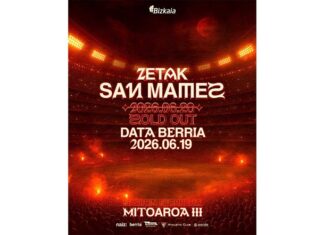 Zetak anuncia un segundo concierto de Mitoaroa III en San Mamés, tras registrar un sold out récord