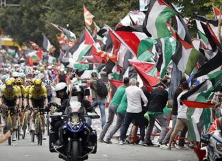Los tres detenidos por las protestas en la Vuelta en Bilbao quedan en libertad