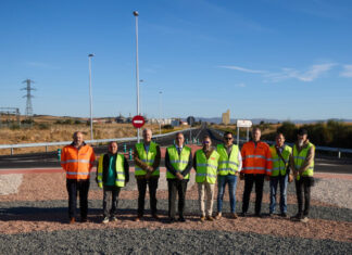 Lurralde Kohesioak Caparrosoko biribilguneko obrak amaitu ditu N-121 errepidean, eta, horrela, industrialderako sarbide seguruagoa izateaz gain, egungo elkargunea ezabatu da