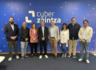 Nuevo Leóngo (Mexiko) Gobernuko ordezkaritza batek Cyberzaintza bisitatu du