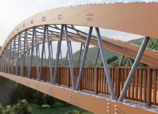 La construcción de la nueva pasarela peatonal y ciclable de Arbuio en Alonsotegi sobre el río Kadagua comenzará en diciembre