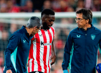 Iñaki Williams no se concentrará con la selección de Ghana por una lesión muscular