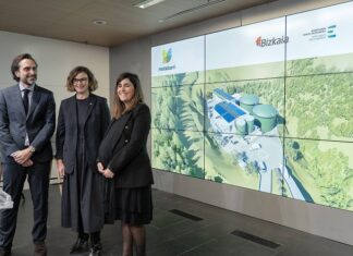 Bizkaia avanza en la construcción de la planta de biometanización Metabarri, que estará operativa en junio de 2026