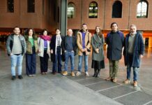 Cientos de personas conversan en euskera en el XII Berbagunea en Azkuna Zentroa