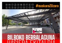 El Ayuntamiento de Bilbao se suma a la fiesta de apertura de curso de Bilboko Berbalagun