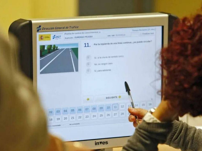dgt examen teorico conducir