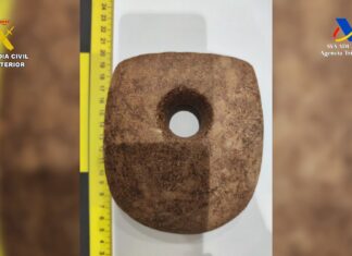 Intervenidos en el Aeropuerto de Bilbao bienes arqueológicos de México y Ecuador que serán restituidos a sus países de origen