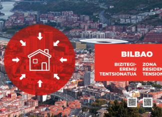 El Ayuntamiento de Bilbao inicia una campaña para informar sobre la declaración de la ciudad como zona residencial tensionada
