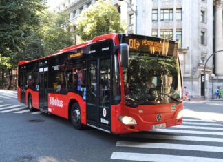 El Ayuntamiento de Bilbao establece hoy servicios especiales en Bilbobus, por el partido Athletic Club -Paris Saint Germain